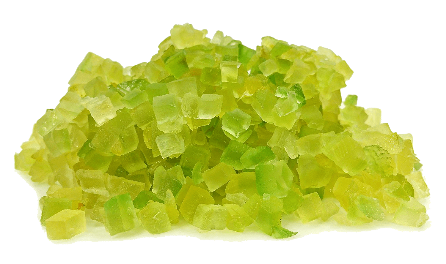 Hand Cubed Candied Citron (Cedro) 12 Ounce Container - Free Shipping