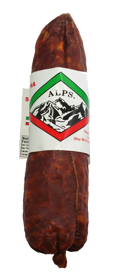 Dry Sausage - Soppressata - (Alps) Approximately 2 Pounds.  Pack Of 2 Free Shipping