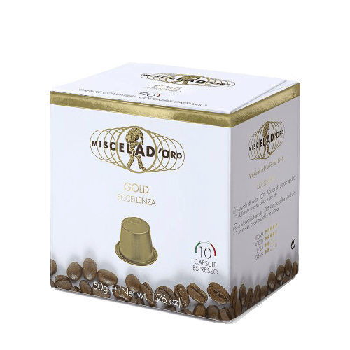 Espresso - Miscela D'Oro Espresso - Nespresso Compatible Capsules - Full Case - All Blends