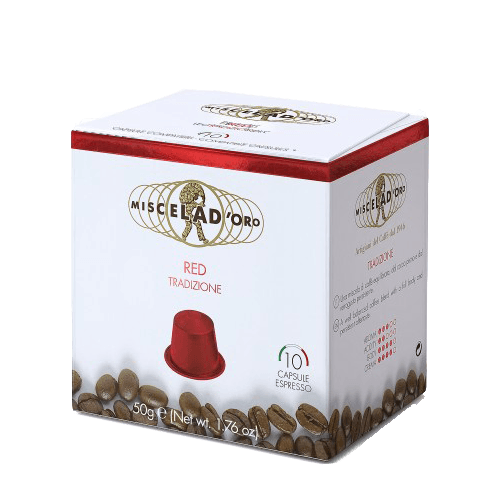 Espresso - Miscela D'Oro Espresso - Nespresso Compatible Capsules - Full Case - All Blends