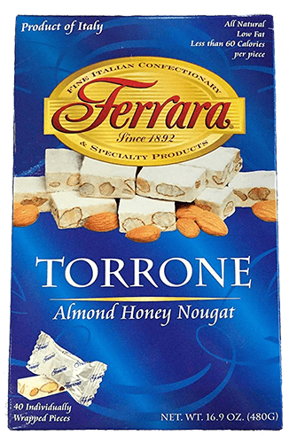 Ferrara - Italian Torrone 40 Count Box - Free Shipping