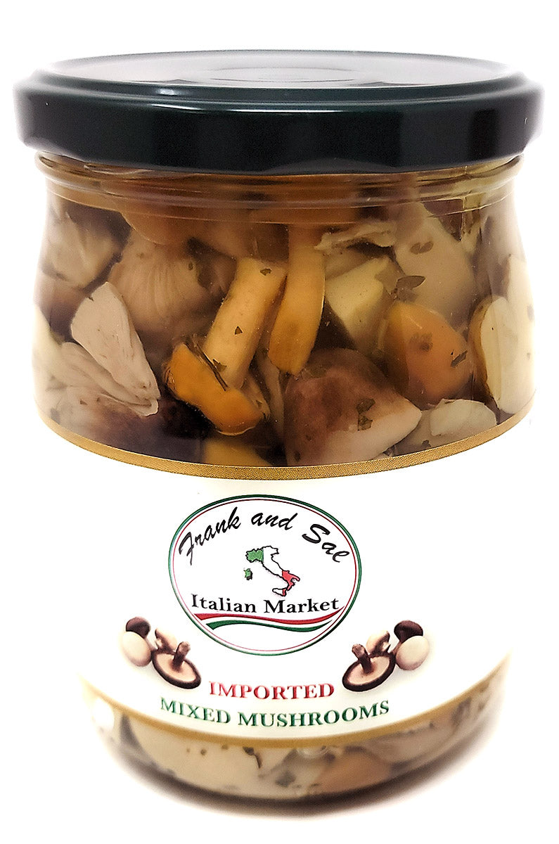 Frank and Sal Marinated Mushrooms