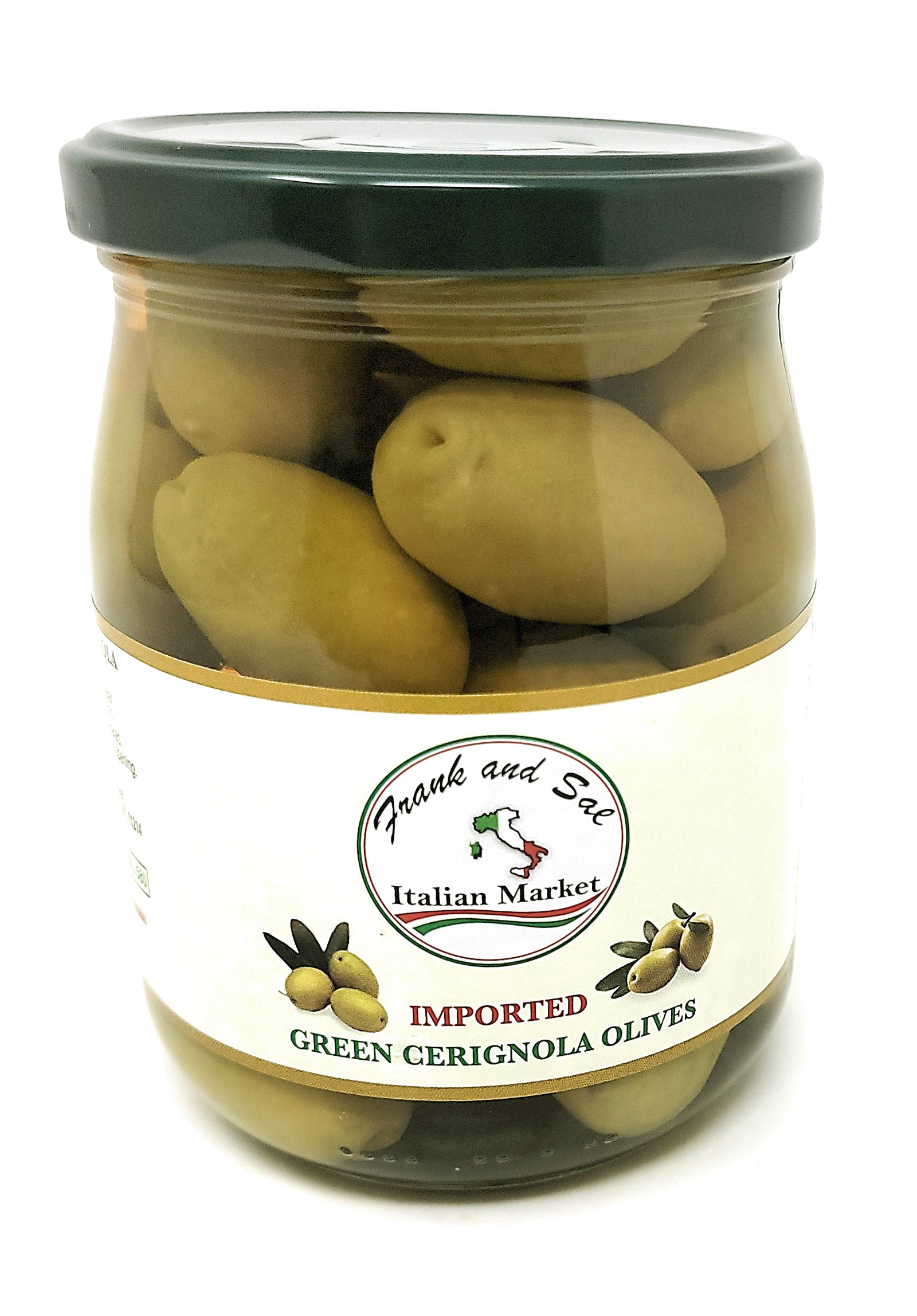 Frank and Sal Brand Cerignola olives