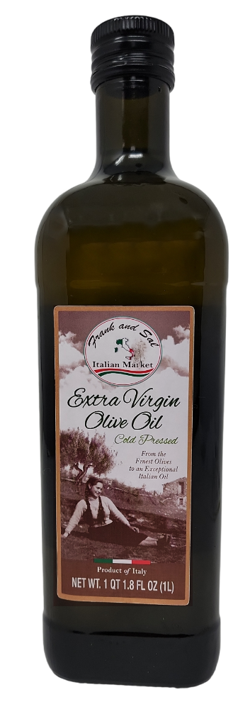 Frank and Sal Brand Imported Extra Virgin Olive Oil Mediterranean Blend 32 Ounces