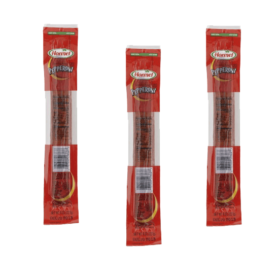 Pepperoni - Hormel Pepperoni Sticks 8 Oz. - 3 Pack
