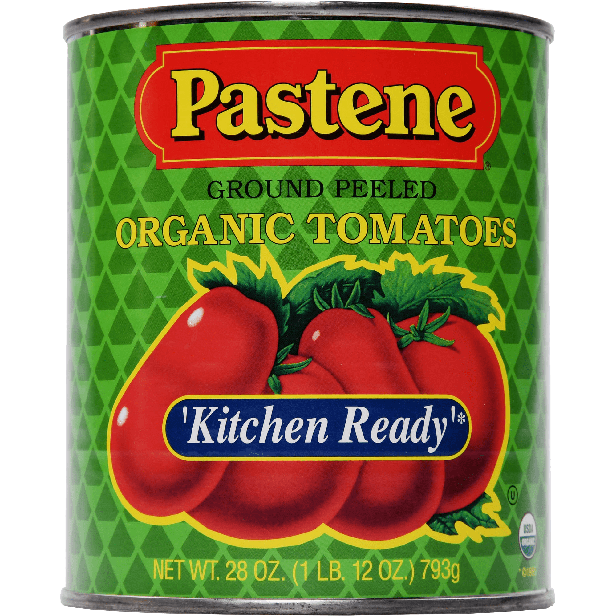 Pastene Organic Kitchen Ready Tomatoes Chefs Choice - 4 Pack - 28 Ounce - Free Shipping