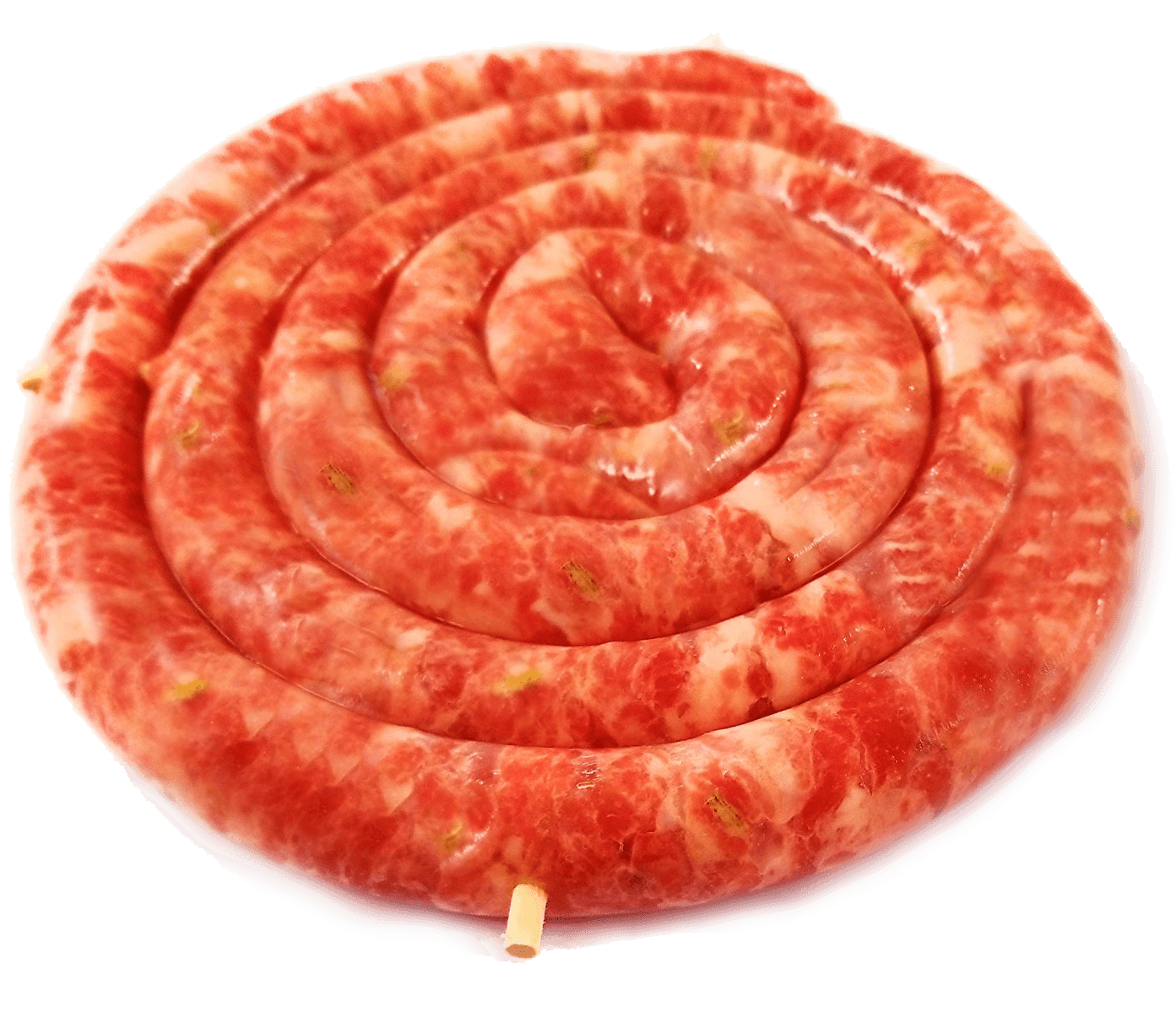 New York Italian Sausage Ring -  Made Fresh Daily 6 Rings - 8 Pounds  (Approximately 1 and a Quarter Pounds Each) Express Shipping Included  "Chevalatta"