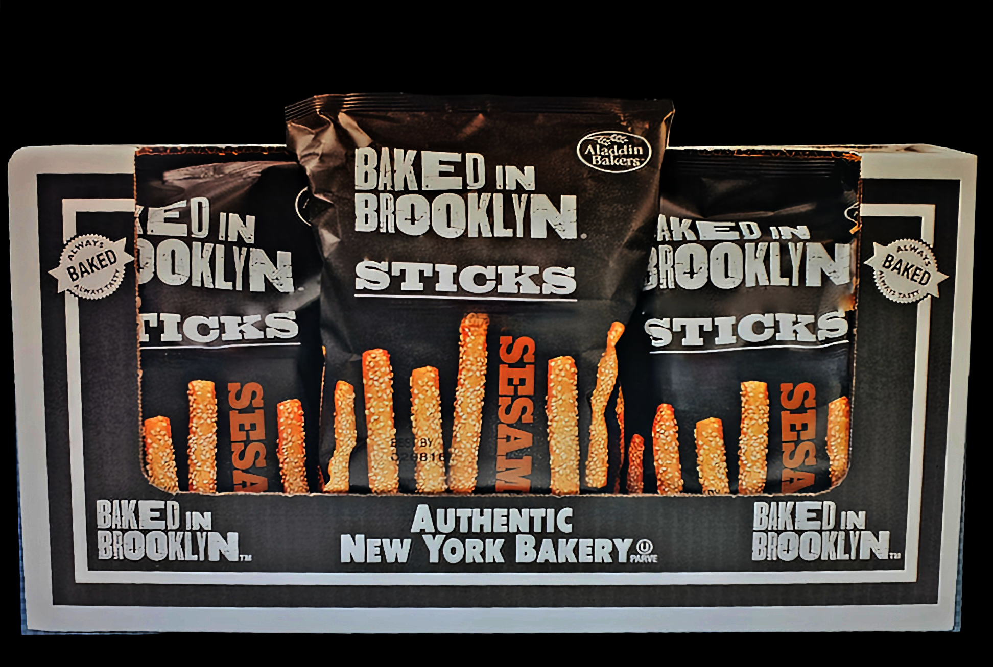 Baked in Brooklyn Sesame Sticks