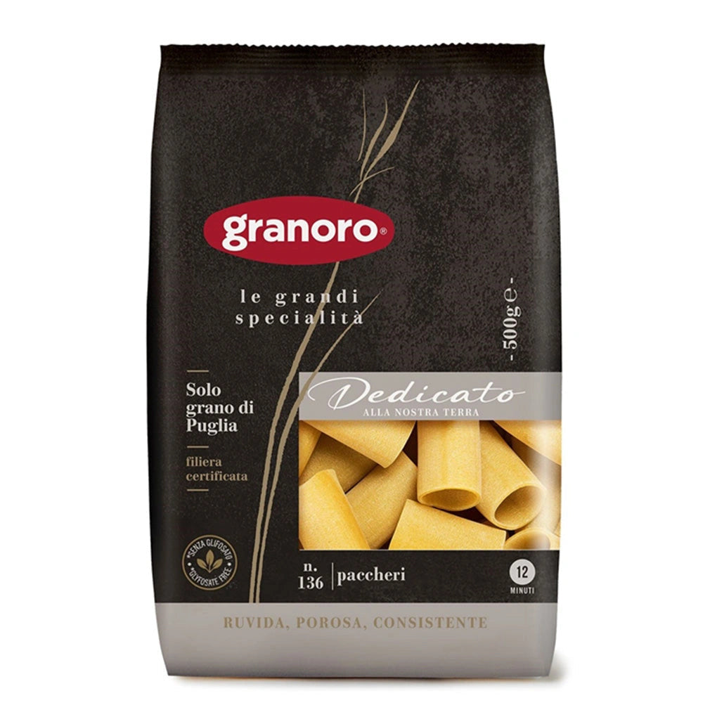 Pasta - Granoro Attilio Paccheri Number 136 - 3 Pack - Free Shipping