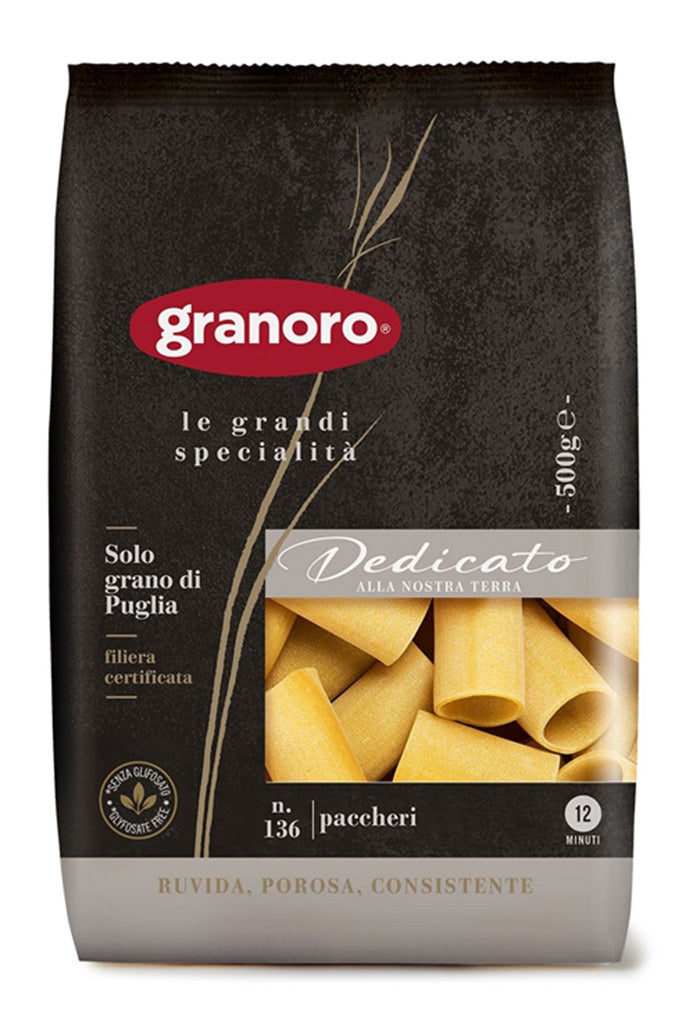 Pasta - Granoro Attilio Paccheri Number 136 - 3 Pack - Free Shipping