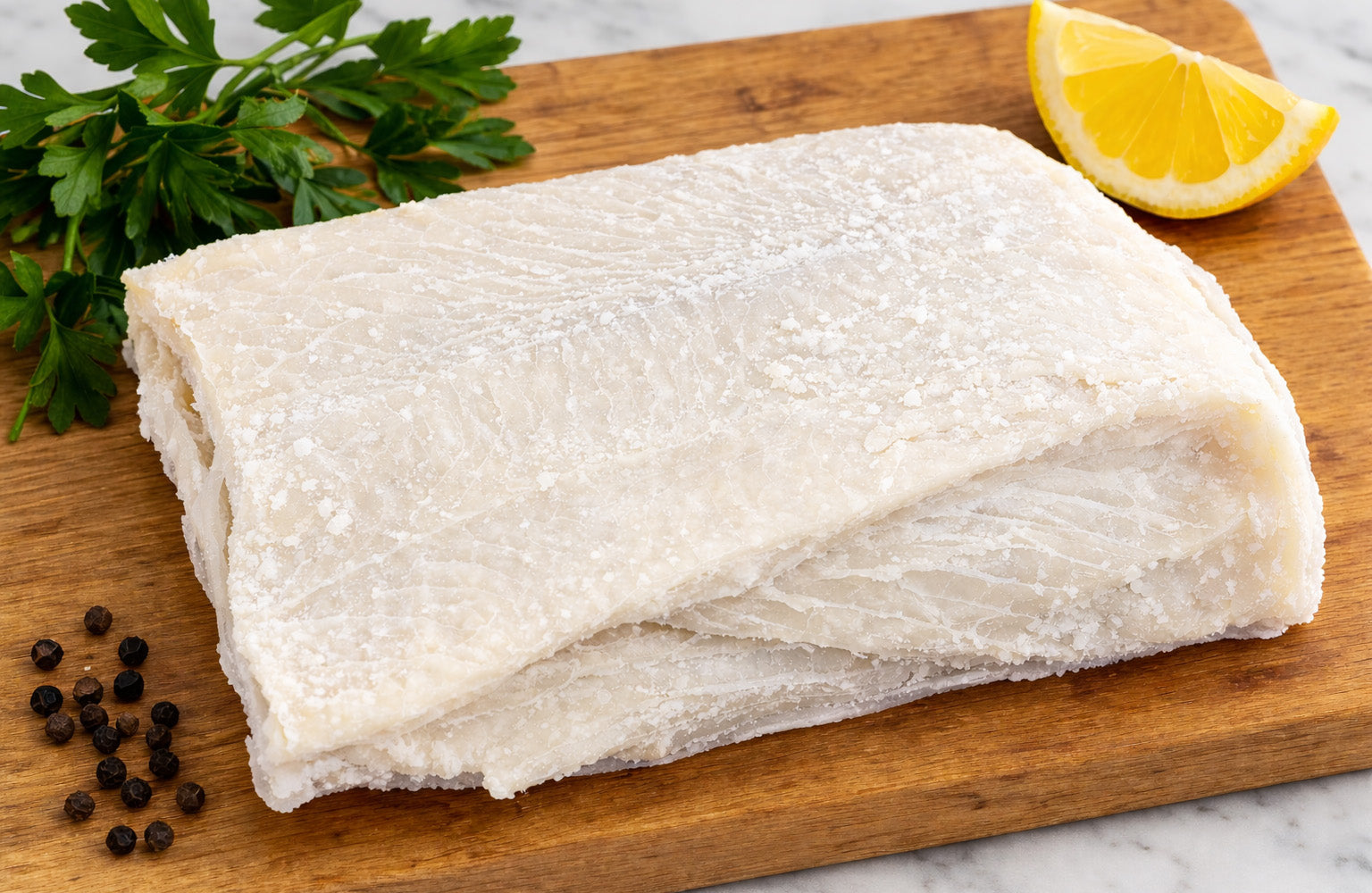 Frank and Sal Salt Cod (Bacalao) | Whole Skinless & Boneless Fillets