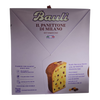 Bauli Panettone packaging with a slice of Panettone