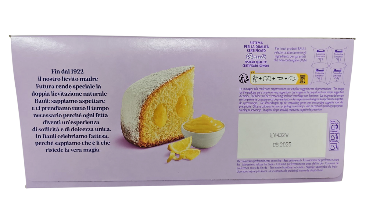 Bauli Limonce - Colomba 