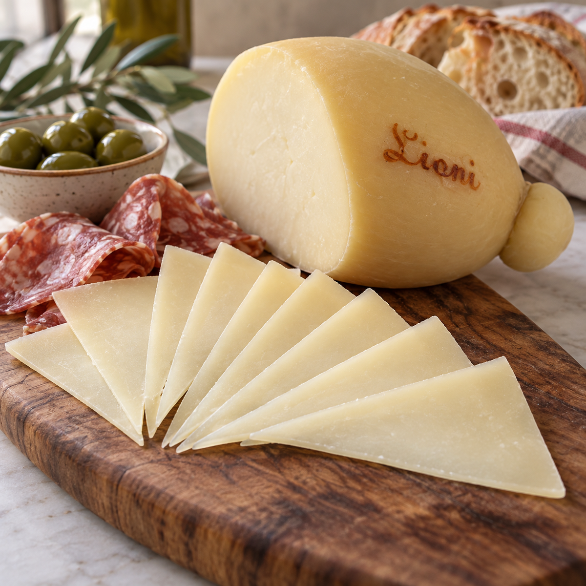 Caciocavallo Cheese by Lioni | Whole Piece, Approx. 3.5 lb
