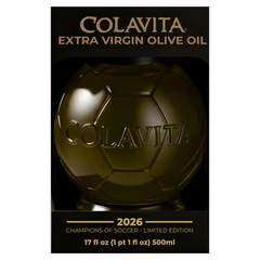 Limited Edition Colavita 2026 EVOO Soccer Bottle 500ml