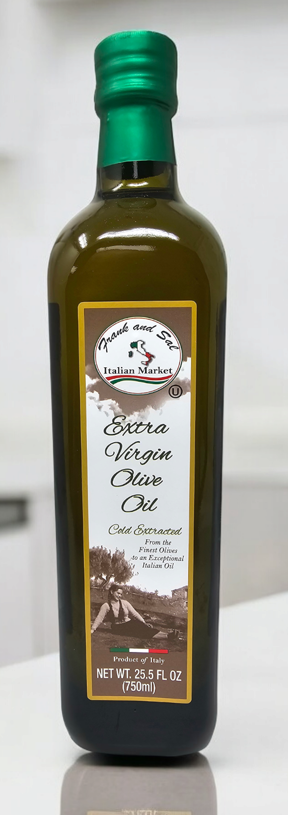 Frank and Sal Premium Italian Cold-Extracted Extra Virgin Olive Oil - Kosher