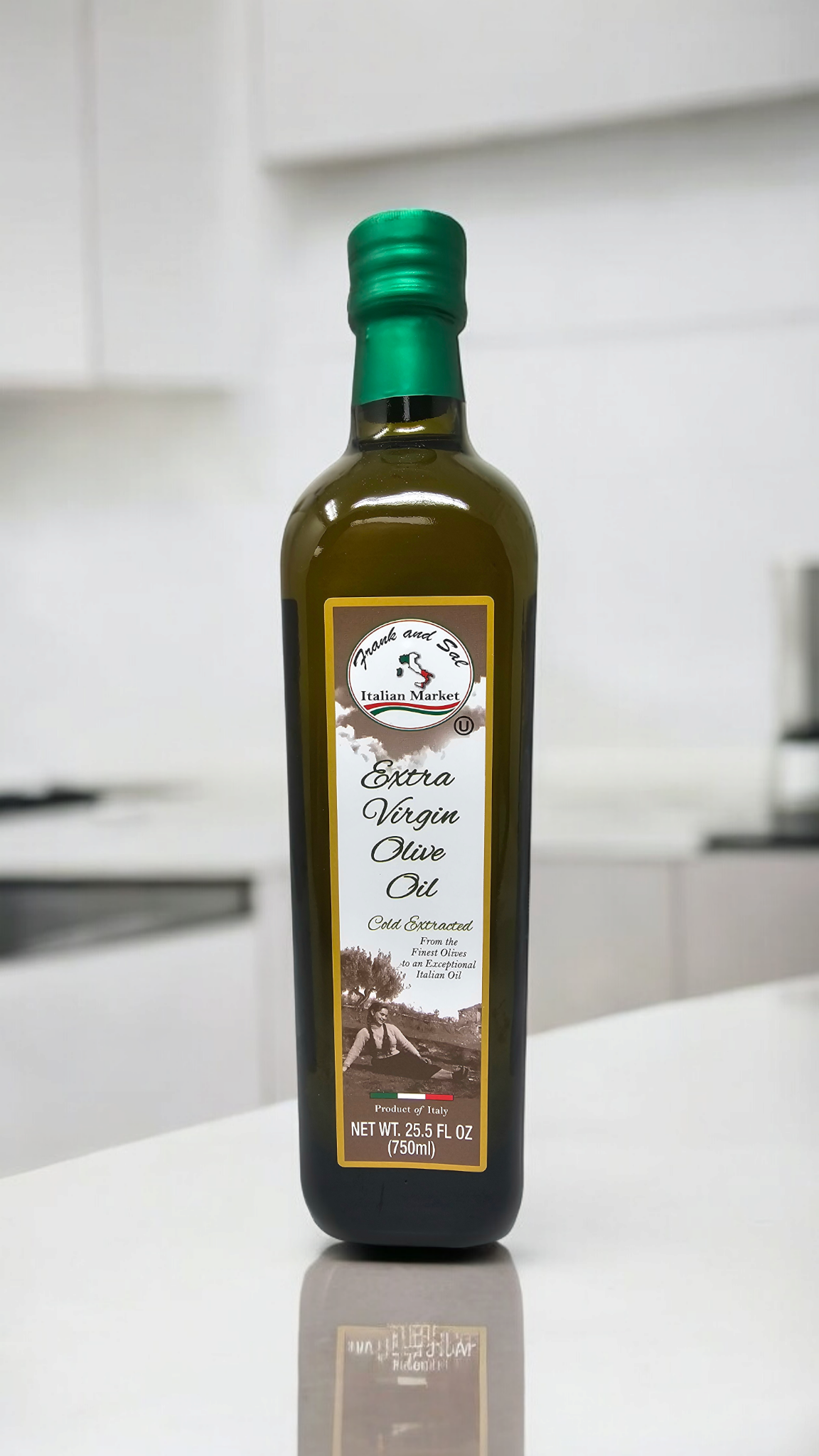 Frank and Sal Premium Italian Cold-Extracted Extra Virgin Olive Oil Kosher