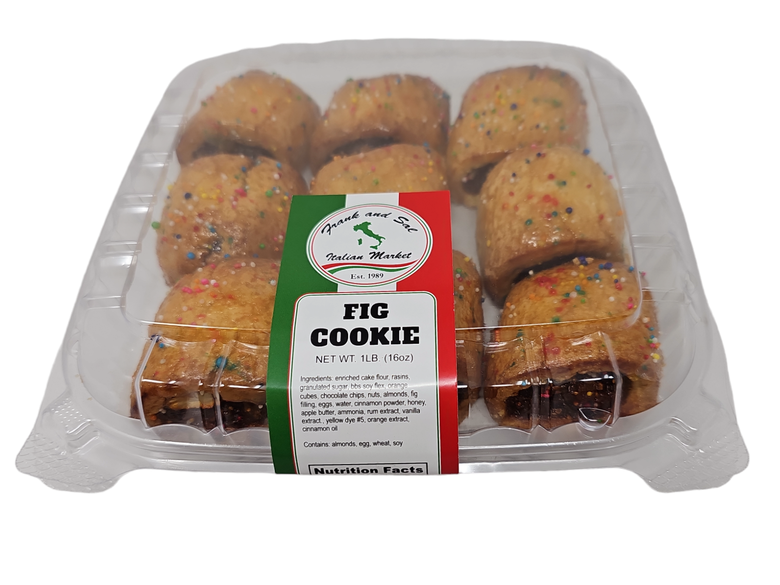 Frank and Sal Homemade Fig Cookies