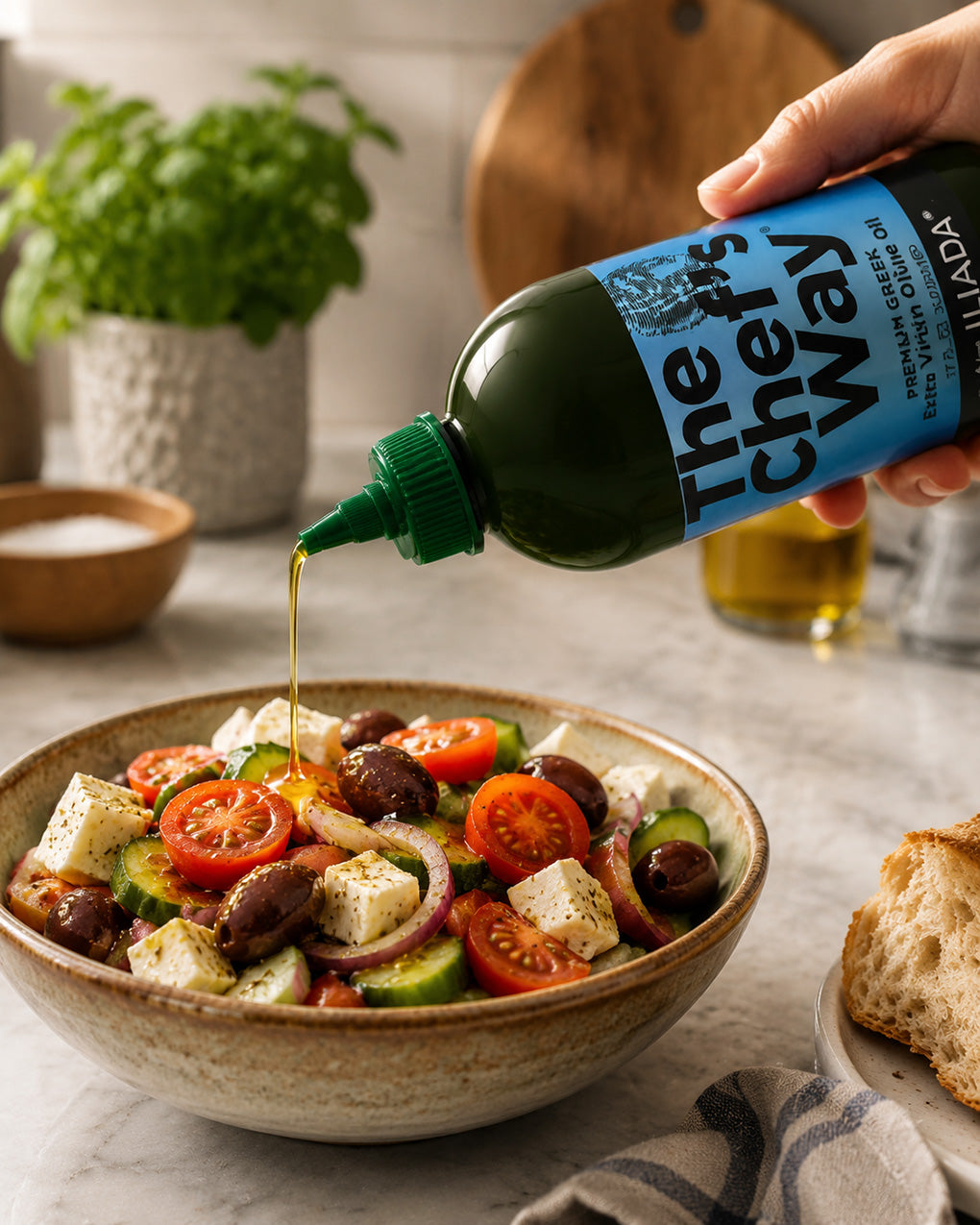 ILIADA The Chef’s Way Greek Extra Virgin Olive Oil 2 Pack - 500 ml Bottles