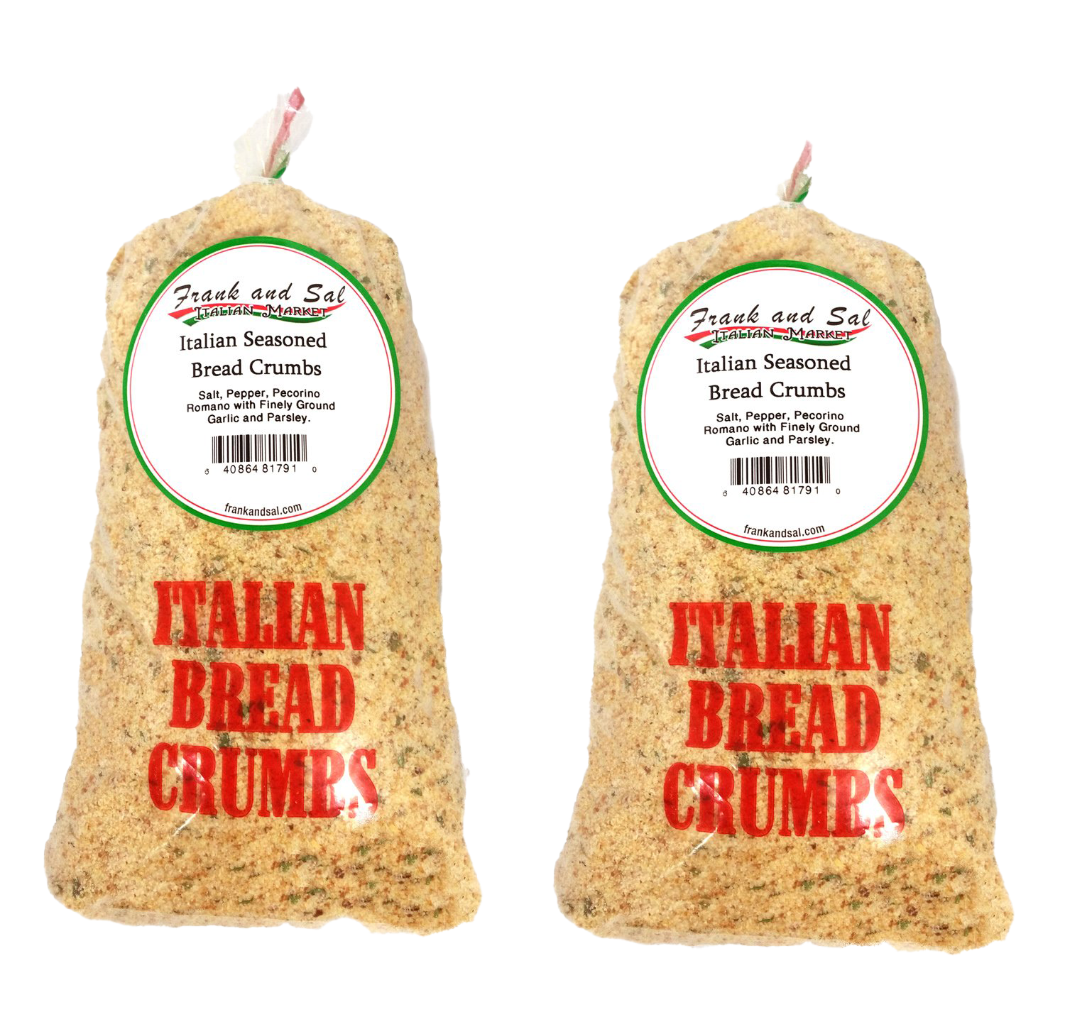 Frank and Sal All natural Italian Seasoned Bread Crumbs 