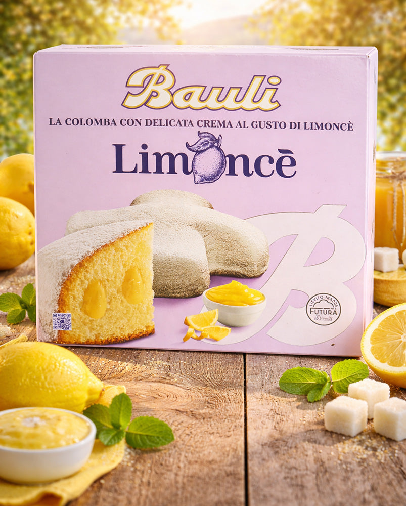 Brighten Your Table with Bauli Colomba Limoncé  (Lemon Cream)– 750g