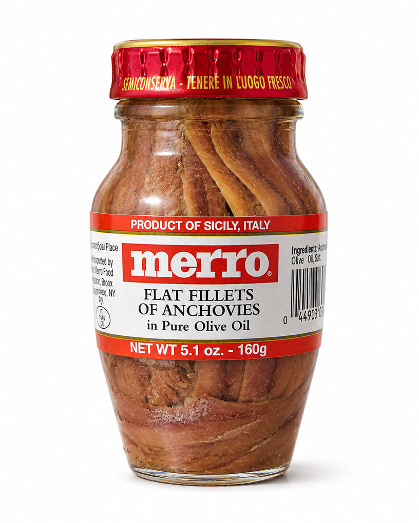 Merro Anchovy Fillets from Sicily | Frank and Sal