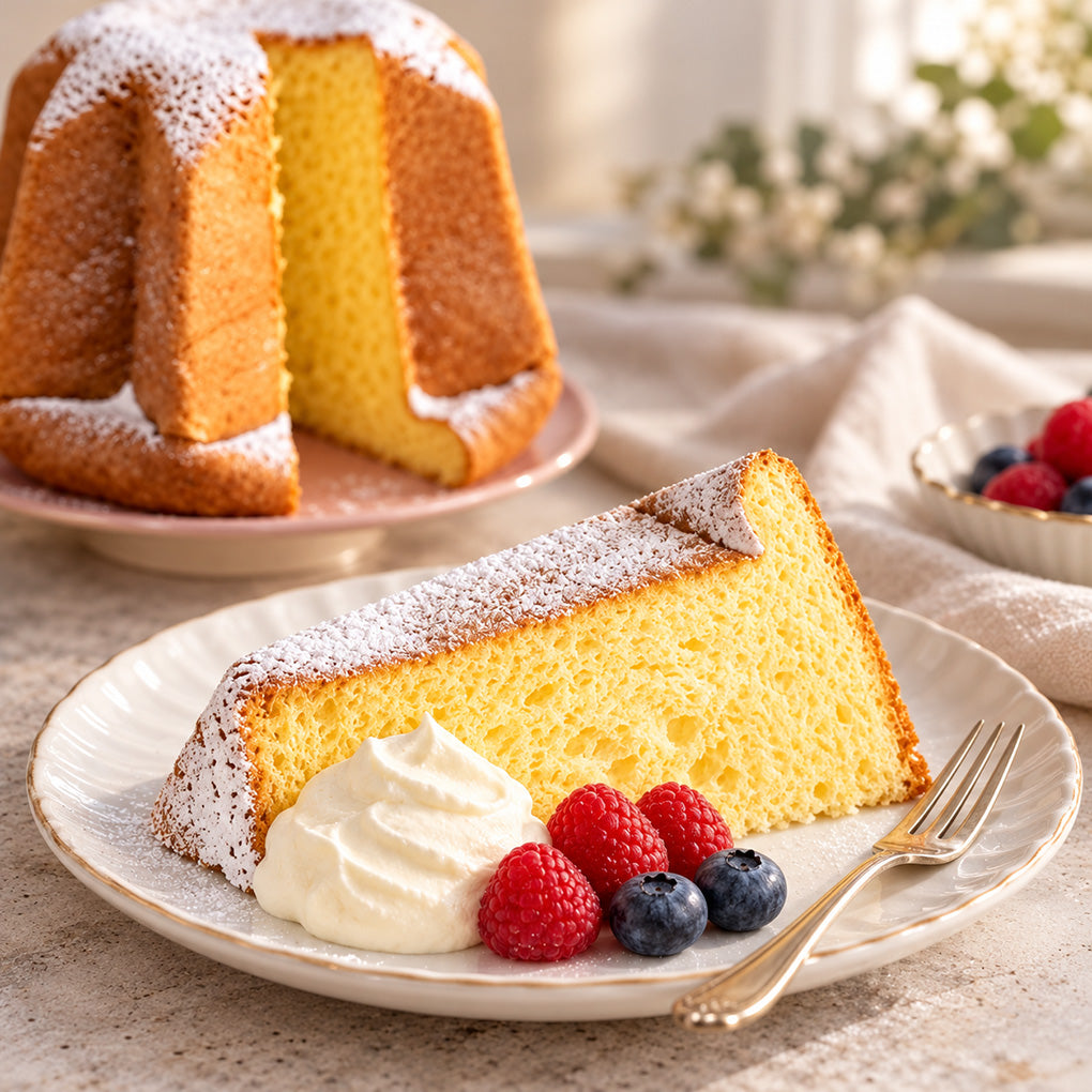 Bauli Pandoro with Mascarpone and berries 