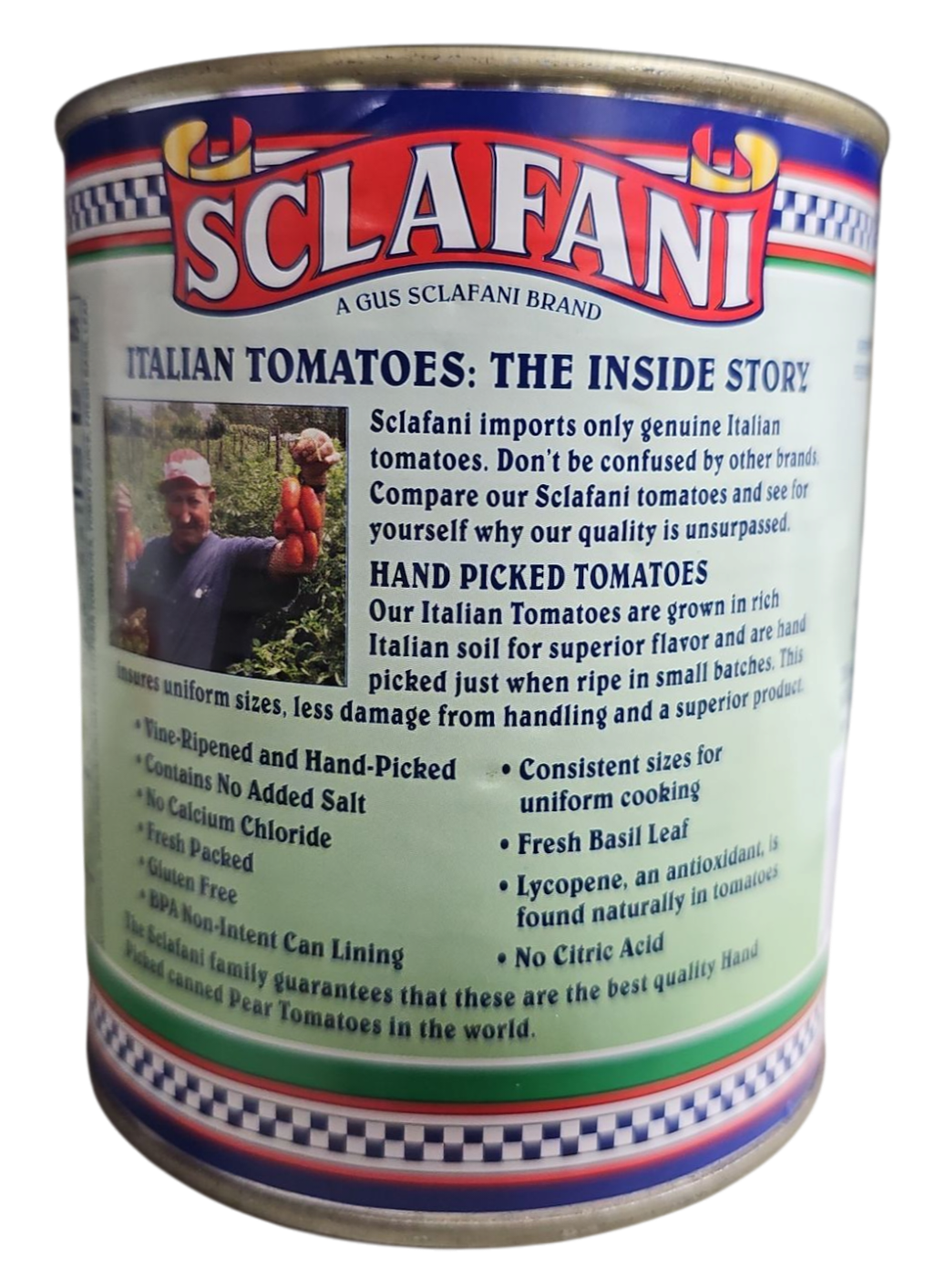 Sclafani Super Premium Italian Tomatoes