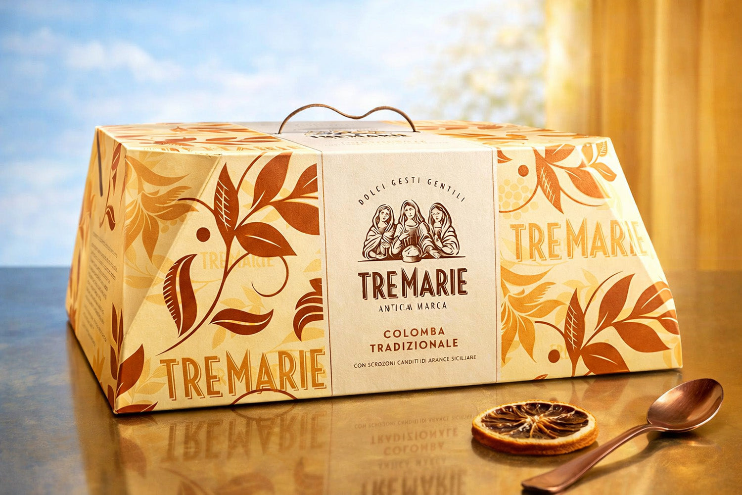 Tre Marie Colomba Pasquale Traditional Easter Cake 750g