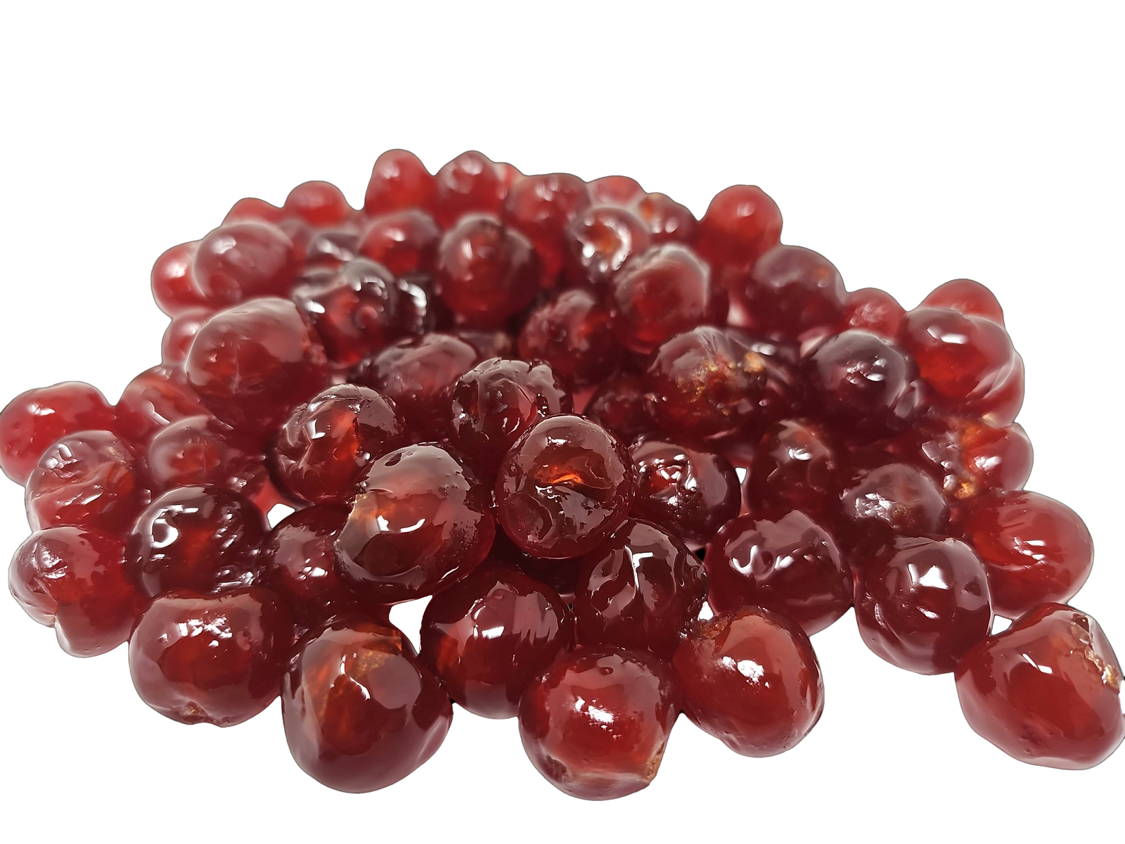 Natural Candied Red Cherries, 1 lb.
