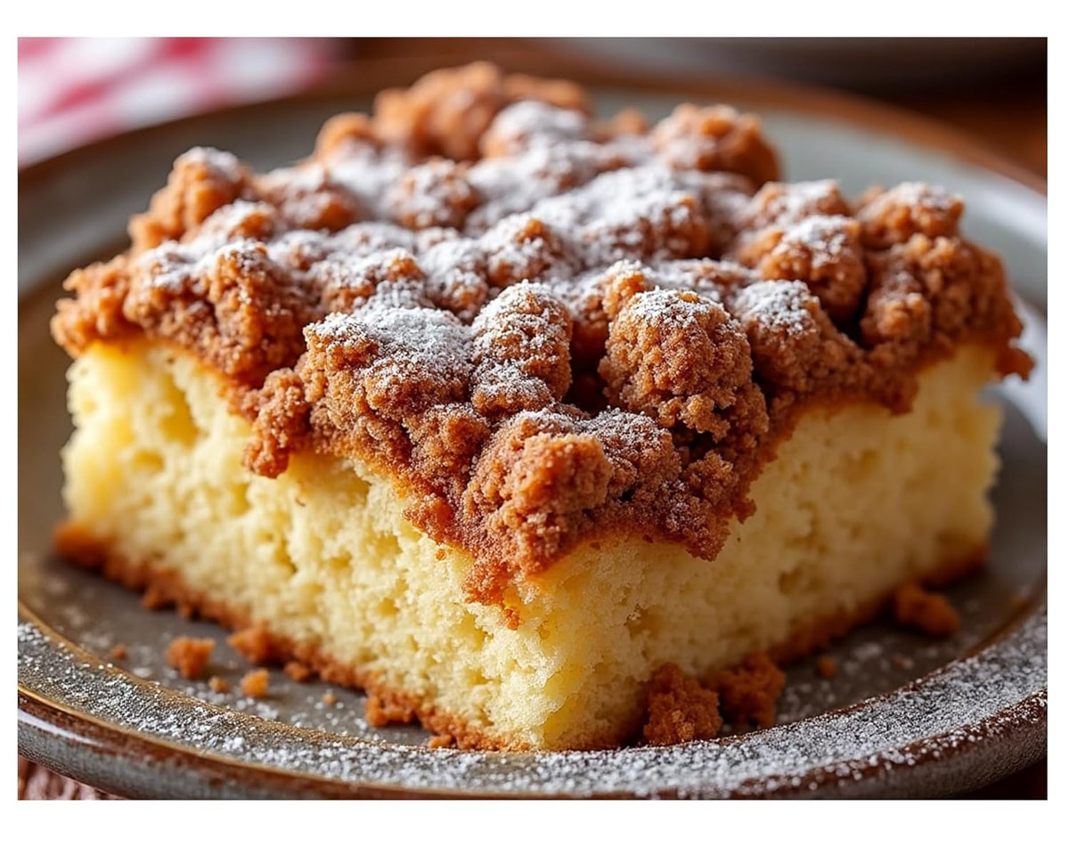 NYC Crumb Cake – Fresh, Moist &amp; Made with Natural Ingredients (3.5 lbs)