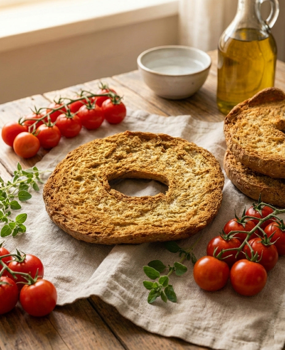 Whole Wheat Freselle | Italian Twice-Baked Durum Bread (12 Pack)