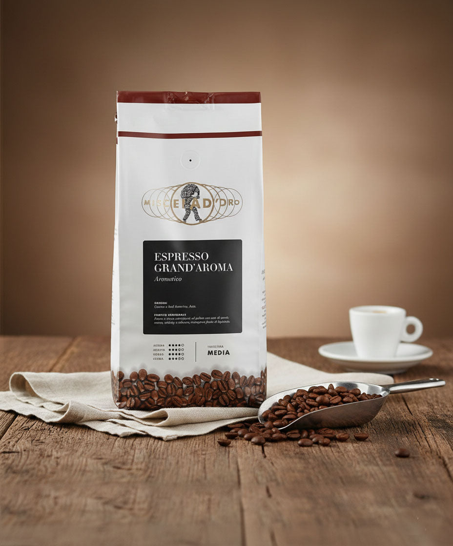 Miscela d'Oro Espresso Grand'Aroma Whole Beans 2.2 lb (1 kg)