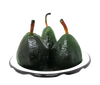 Whole Candied Green Pear- Cake and Pastry Decorating - Imported From Italy 1.5 Pounds