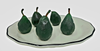Whole Candied Green Pear- Cake and Pastry Decorating - Imported From Italy 1.5 Pounds