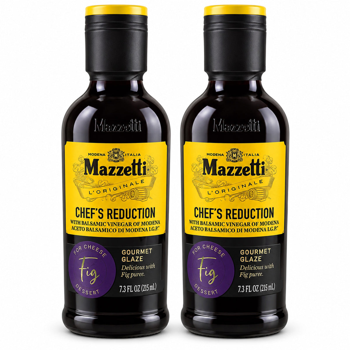 Mazzetti Fig Balsamic Glaze 2 Pack | 7.3 fl oz Each
