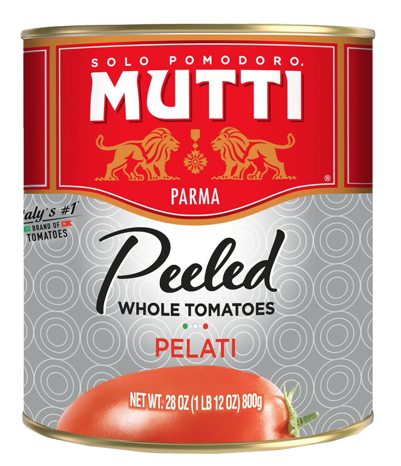 Mutti® Whole Peeled Tomatoes - (3 - 28 oz Cans) 100% Italian, Sun-Ripened Pelati
