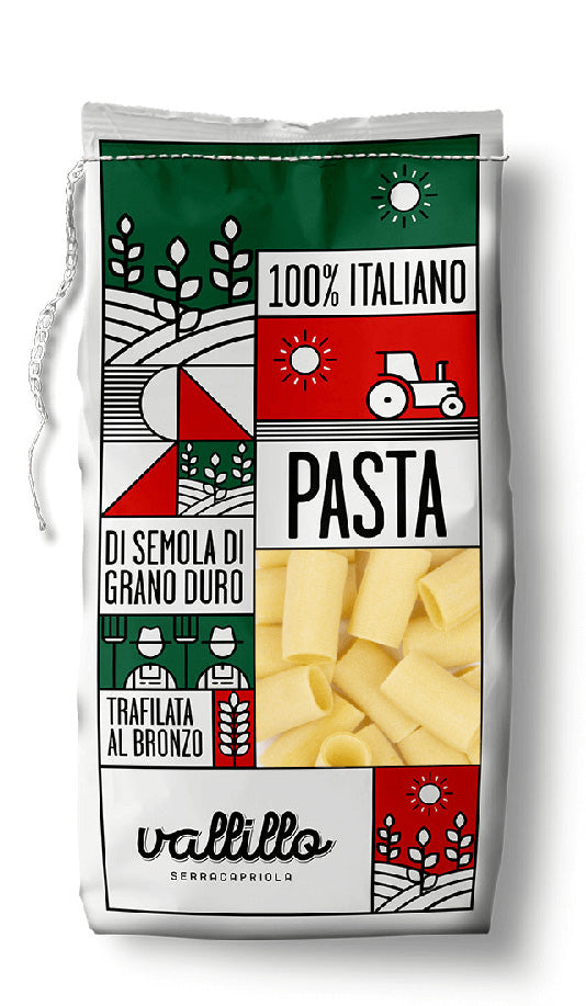 paccheri_vallillo Single estate Pasta 

