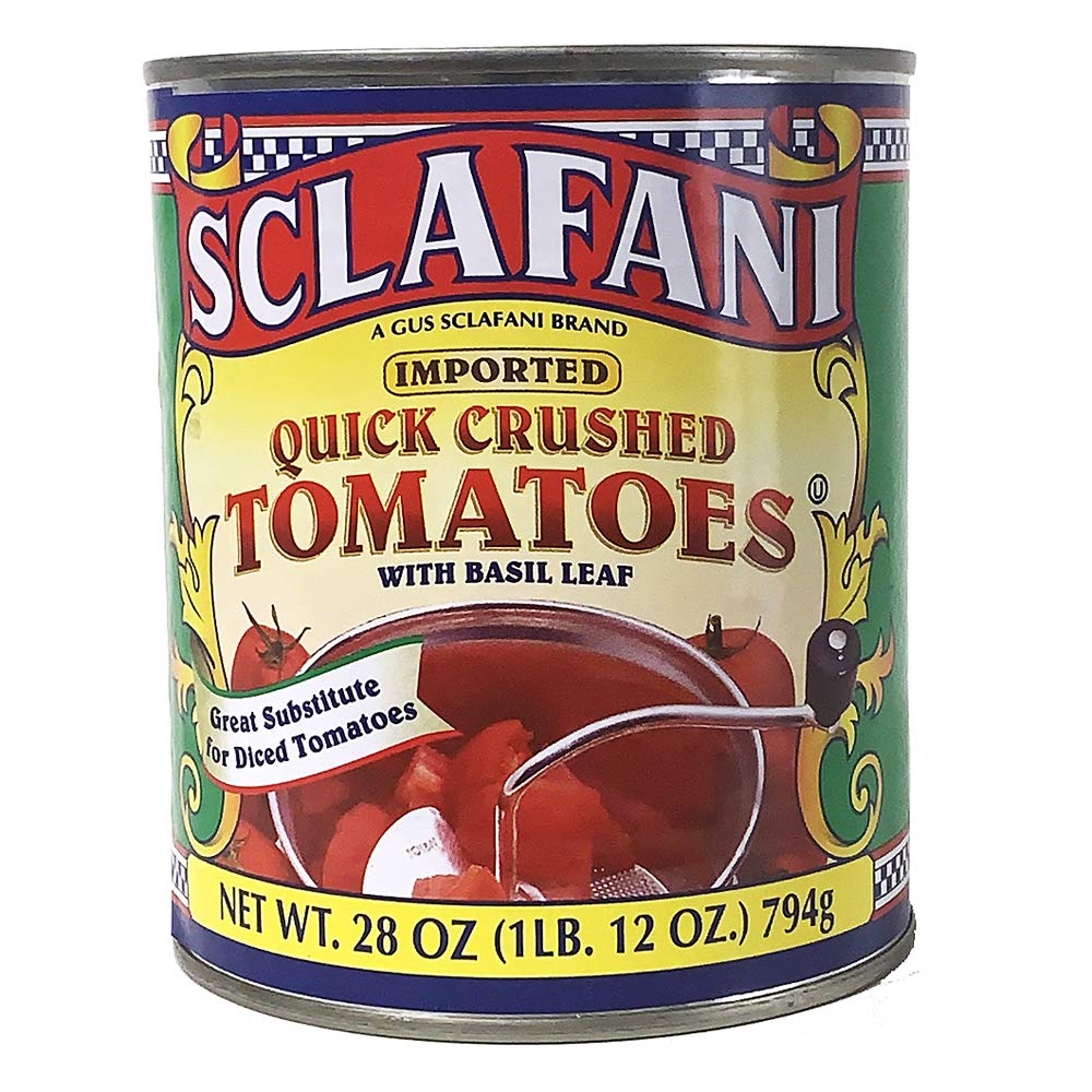 Sclafani Quick Crushed Tomatoes (28 oz) 4 Pack Free Shipping