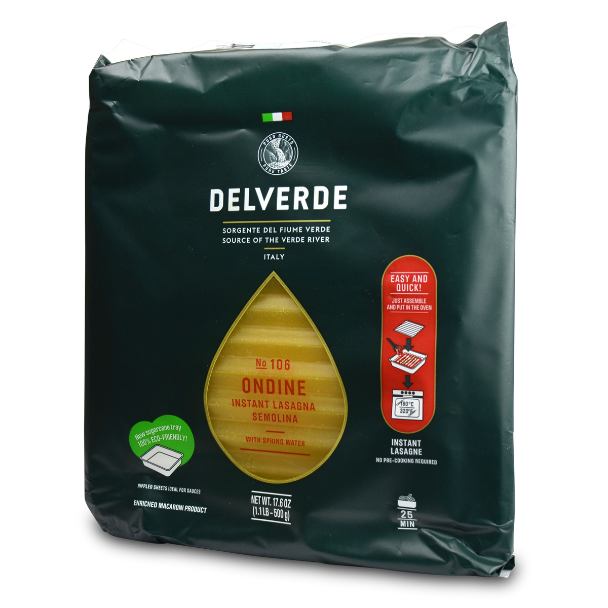 Delverde Ondine  Instant Lasagna No Tray