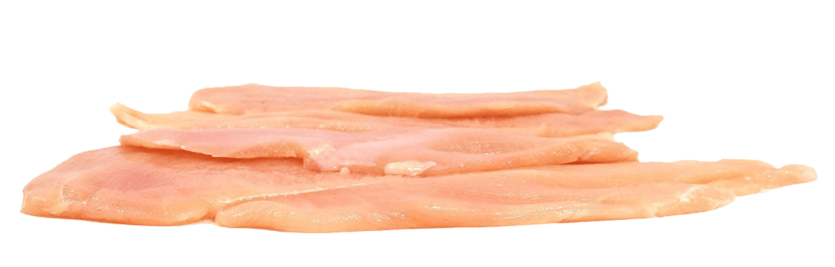 Fresh Local Meat Delivery - Chicken Cutlets Thin Cut- Family Pack - Cut Fresh Daily - (12 Cutlets 2 Pounds) Shipping Included