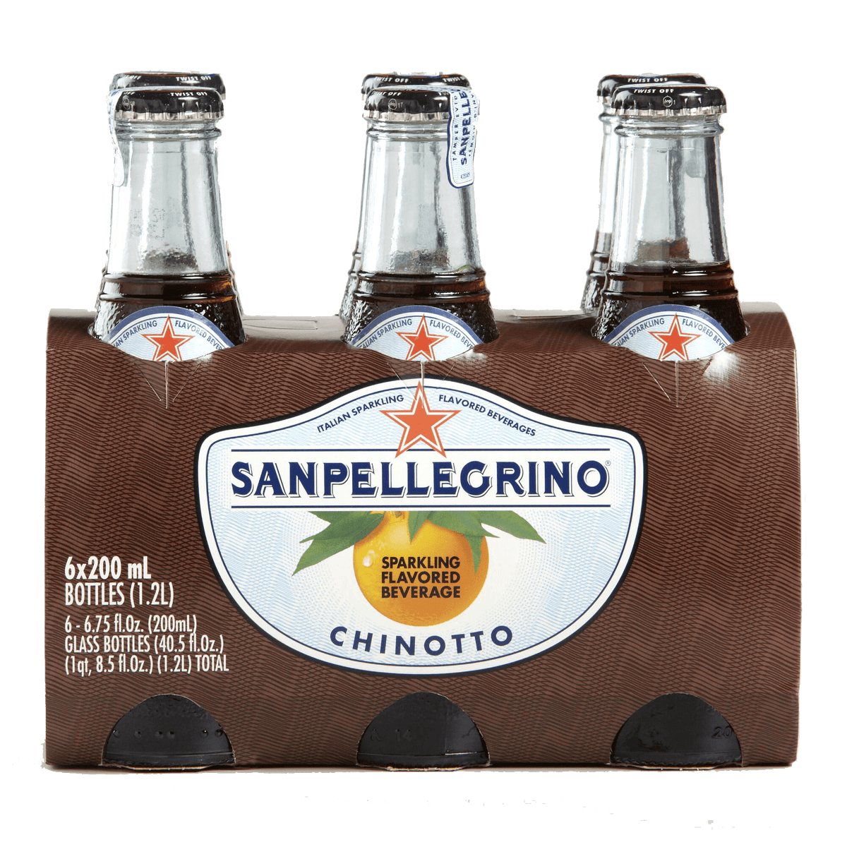 Beverage - San Pellegrino Chinotto - 12 Pack (6 Oz Bottles)  FREE SHIPPING