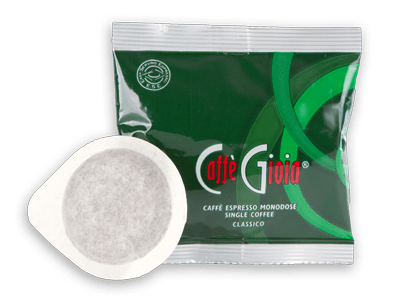 Caffe’ Gioia “Classico” ESE Espresso Pods - Caffe’ Gioia “Classico” ESE Espresso Pods 150 Pod Case - Free Shipping