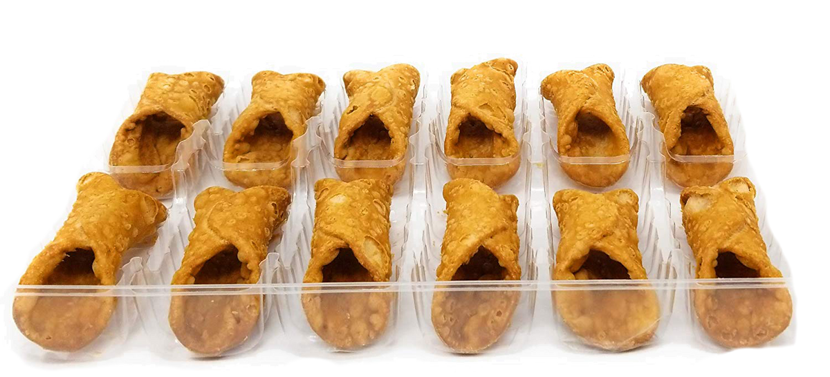 Buy Mini Cannoli Shells (24 Pack) | Frank and Sal- 3 Inch
