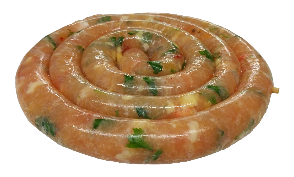 Chevalatta Italian sausage ring Chicken Cheese and Parsley No Pork