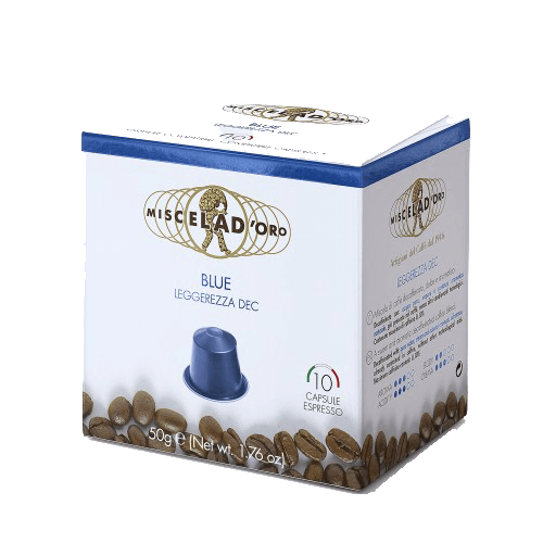 Nespresso blue capsule best sale