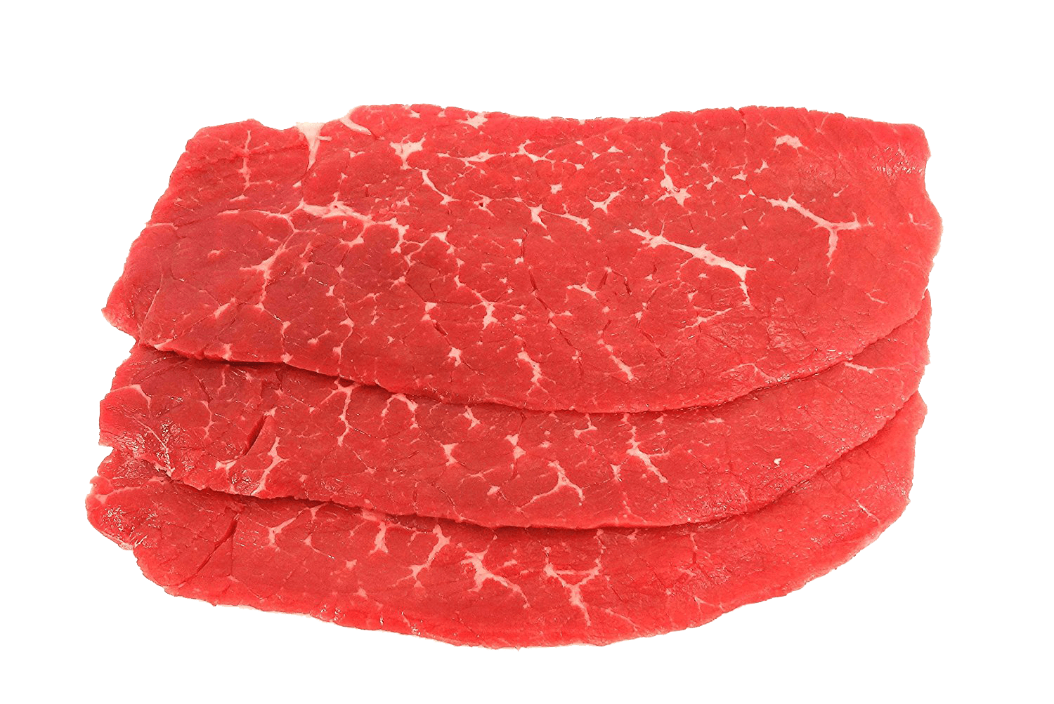 Fresh Local Meat Delivery - Black Angus - Top Round - Beef Cutlets (6 Or 12 Cutlets)  Includes Shipping