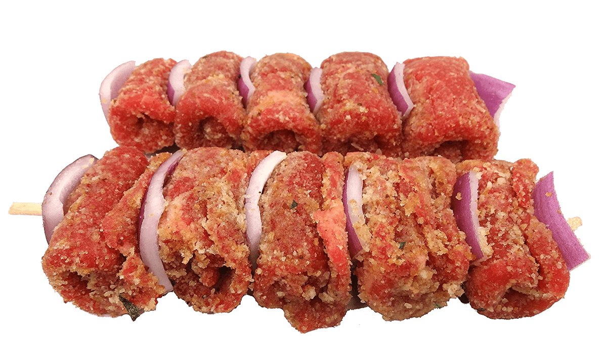 Fresh Local Meat Delivery - Stuffed Beef Rolls - Involtini Di Carne Alla Siciliana (4 Skewers)