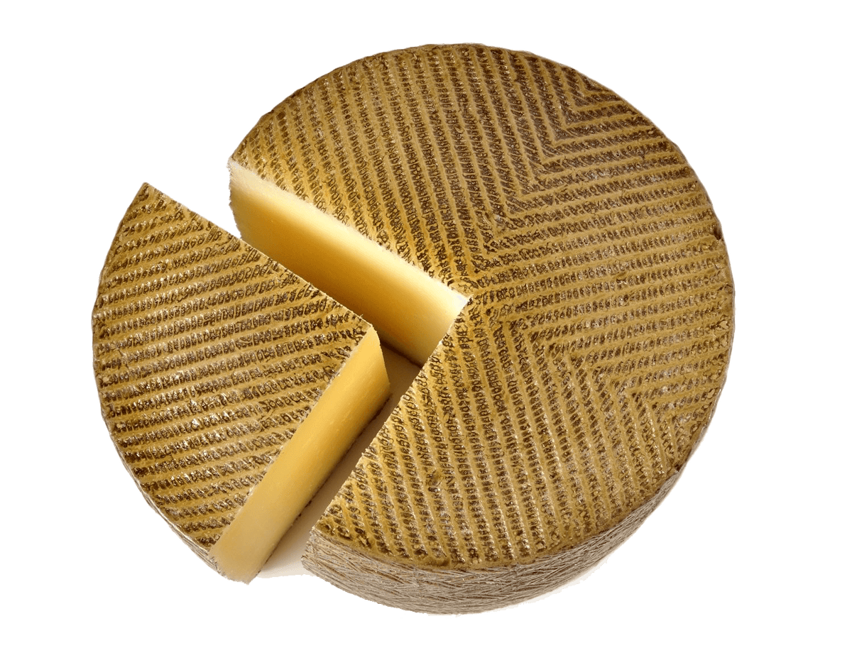 International Cheese - Manchego Cheese 1/4 Wheel - One And Three Quarter Pound. Spain