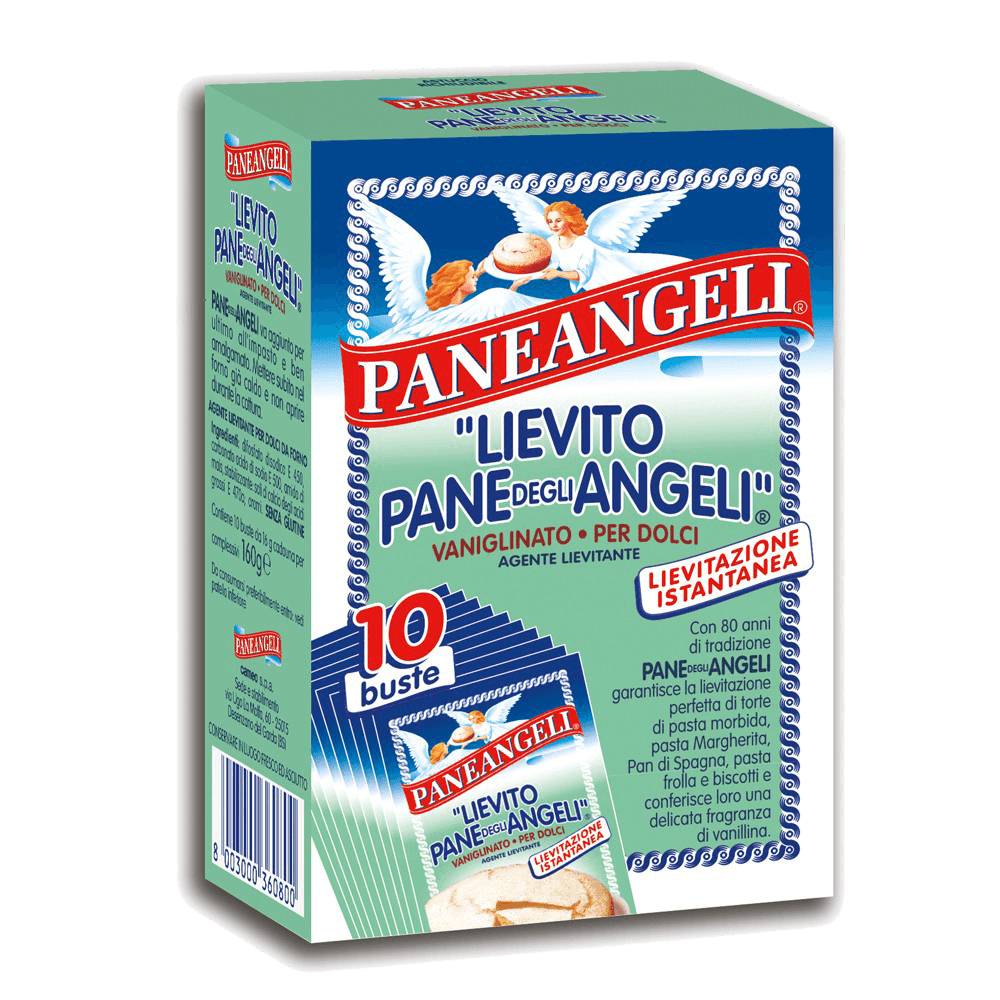 Italian Baking Products. - Il Lievito Pane Degli Angeli  (Bread Of The Angels) - 2- 10 Pack Boxes